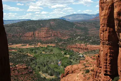 Picture of Crescent Moon Park from Cathedral Rock