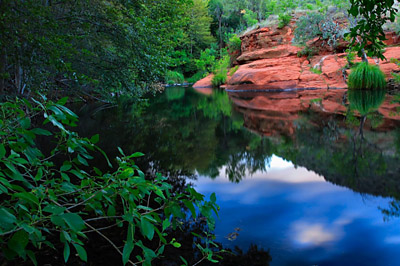 Photo of Bell Trail Near Sedona, Arizona Along Wet Beaver Creek